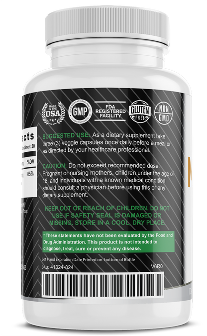 Myo-Eez™ AM/PM — Pure Magnesium Glycinate for Muscle Relaxation & Calm (90 Capsules)