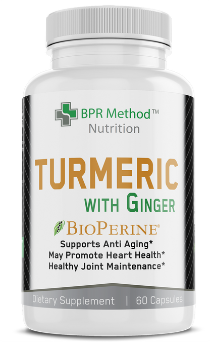 Myo-Eez™ Turmeric with Ginger and BioPerine® — Premium Turmeric for Maximum Absorption (60 Capsules)