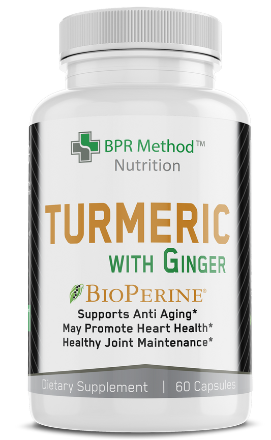 Myo-Eez™ Turmeric with Ginger and BioPerine® — Premium Turmeric for Maximum Absorption (60 Capsules)